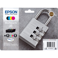 Epson Padlock Multipack 4-colours 35 DURABrite Ultra Ink, Inchiostro