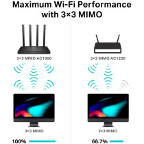 TP-Link Archer C80 router wireless Gigabit Ethernet Dual-band (2.4 GHz/5 GHz) Nero