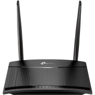 TP-Link TL-MR100 router wireless Fast Ethernet Banda singola (2.4 GHz) 4G Nero, Router WIRELESS LTE