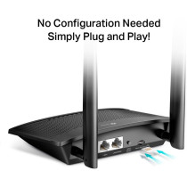 TP-Link TL-MR100 router wireless Fast Ethernet Banda singola (2.4 GHz) 4G Nero, Router WIRELESS LTE