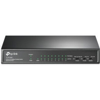 TP-Link TL-SF1009P switch di rete Non gestito Fast Ethernet (10/100) Supporto Power over Ethernet (PoE) Nero, Interruttore