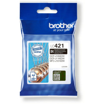 Brother LC421BK cartuccia d'inchiostro 1 pz Originale Nero