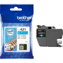 Brother LC421C cartuccia d'inchiostro 1 pz Originale Ciano