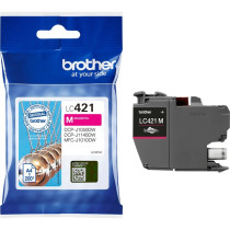Brother LC421M cartuccia d'inchiostro 1 pz Originale Magenta