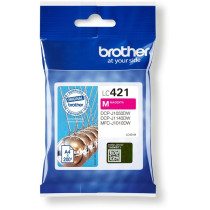 Brother LC421M cartuccia d'inchiostro 1 pz Originale Magenta