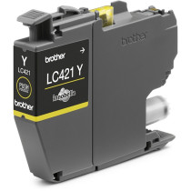 Brother LC421Y cartuccia d'inchiostro 1 pz Originale Giallo