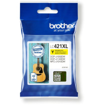 Brother LC421XLY cartuccia d'inchiostro 1 pz Originale Giallo