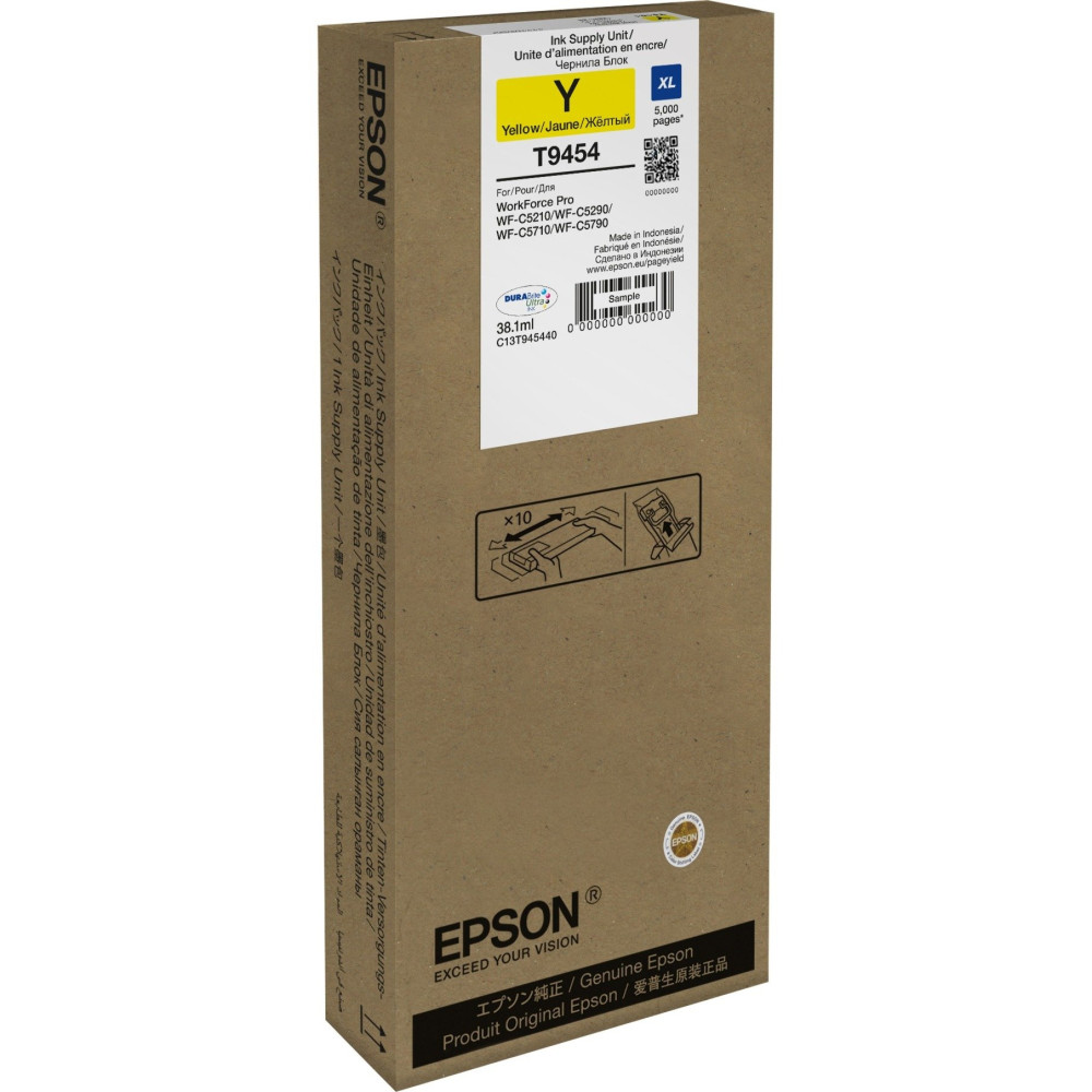 Epson WF-C5xxx Series Ink Cartridge XL Yellow, Inchiostro