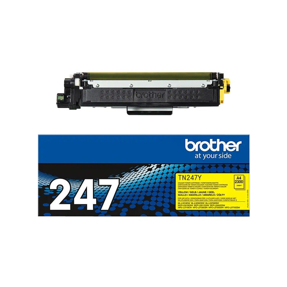Brother TN-247Y cartuccia toner 1 pz Originale Giallo