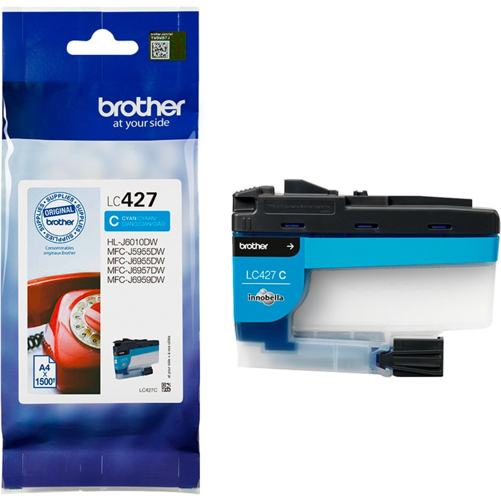 Brother LC427C cartuccia d'inchiostro 1 pz Originale Resa standard Ciano