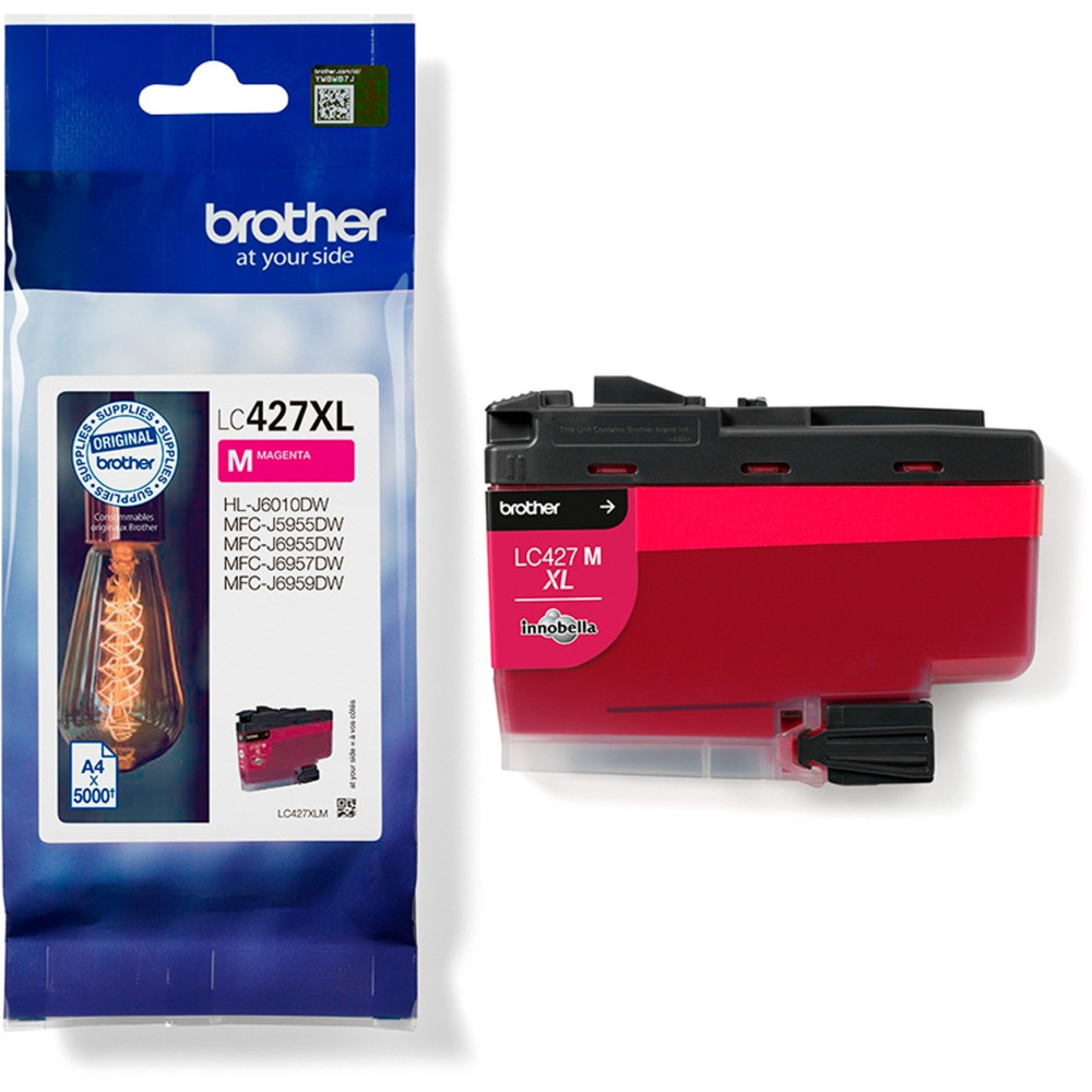 Brother LC427XLM cartuccia d'inchiostro 1 pz Originale Resa elevata (XL) Magenta