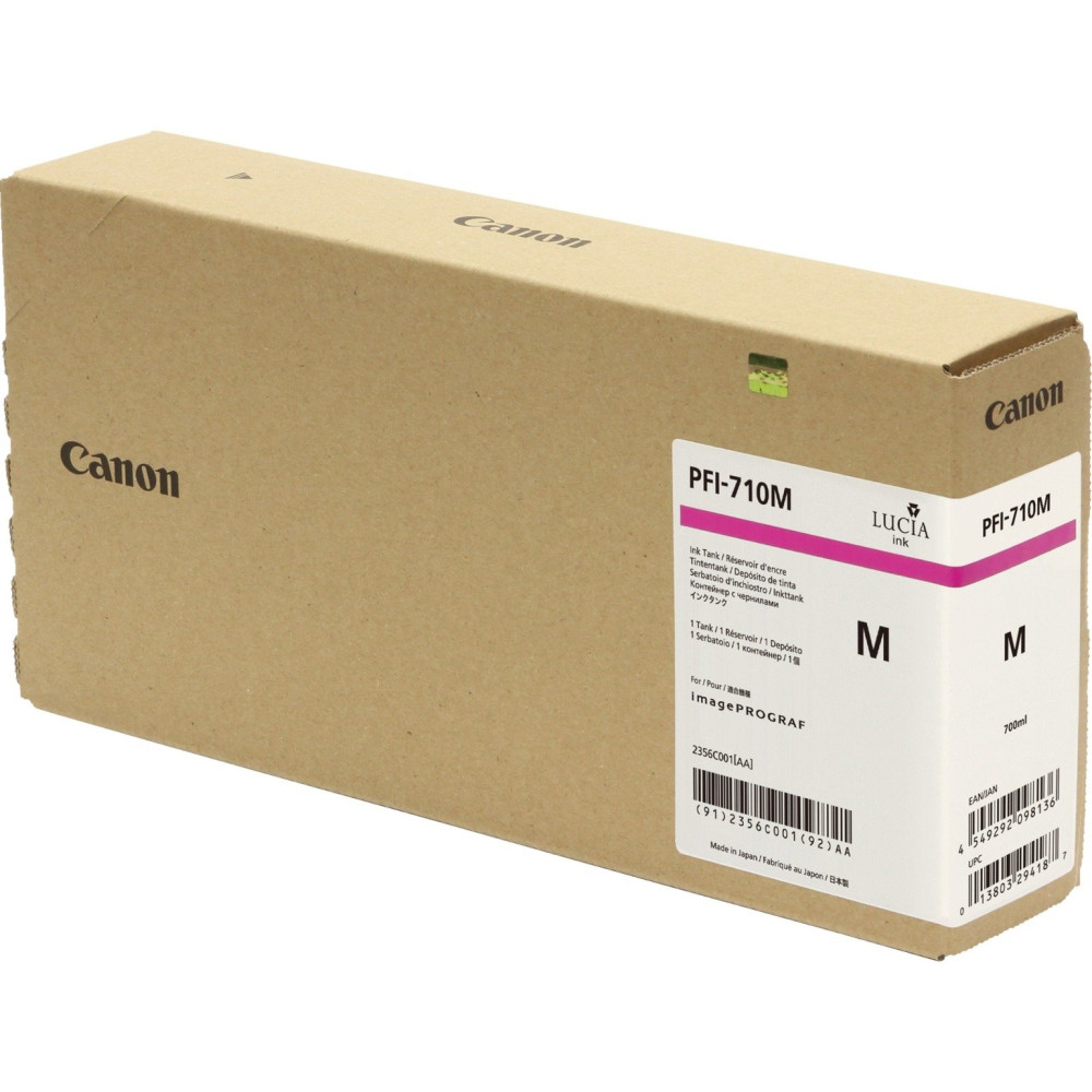 Canon PFI-710M cartuccia d'inchiostro Originale Magenta