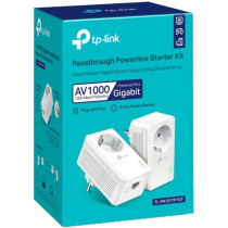TP-Link TL-PA7017P KIT adattatore di rete PowerLine 1000 Mbit/s Collegamento ethernet LAN Bianco 2 pz, PowerLAN