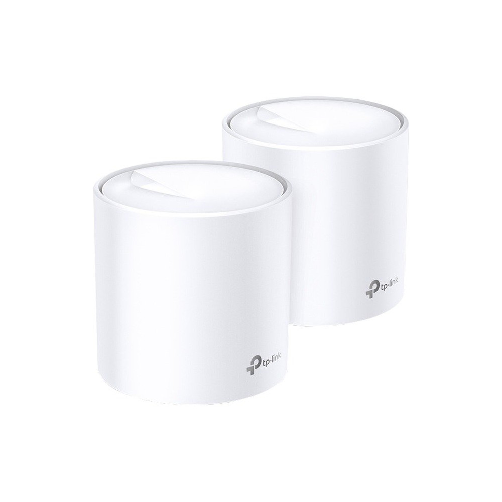 TP-Link Deco X20 (2-pack) Dual-band (2.4 GHz/5 GHz) Wi-Fi 5 (802.11ac) Bianco Interno, Router di rete