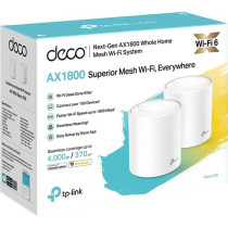 TP-Link Deco X20 (2-pack) Dual-band (2.4 GHz/5 GHz) Wi-Fi 5 (802.11ac) Bianco Interno, Router di rete