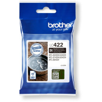 Brother LC422BK cartuccia d'inchiostro 1 pz Originale Nero