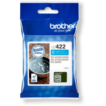 Brother LC422C cartuccia d'inchiostro 1 pz Originale Ciano