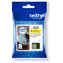 Brother LC-422Y cartuccia d'inchiostro 1 pz Originale Giallo