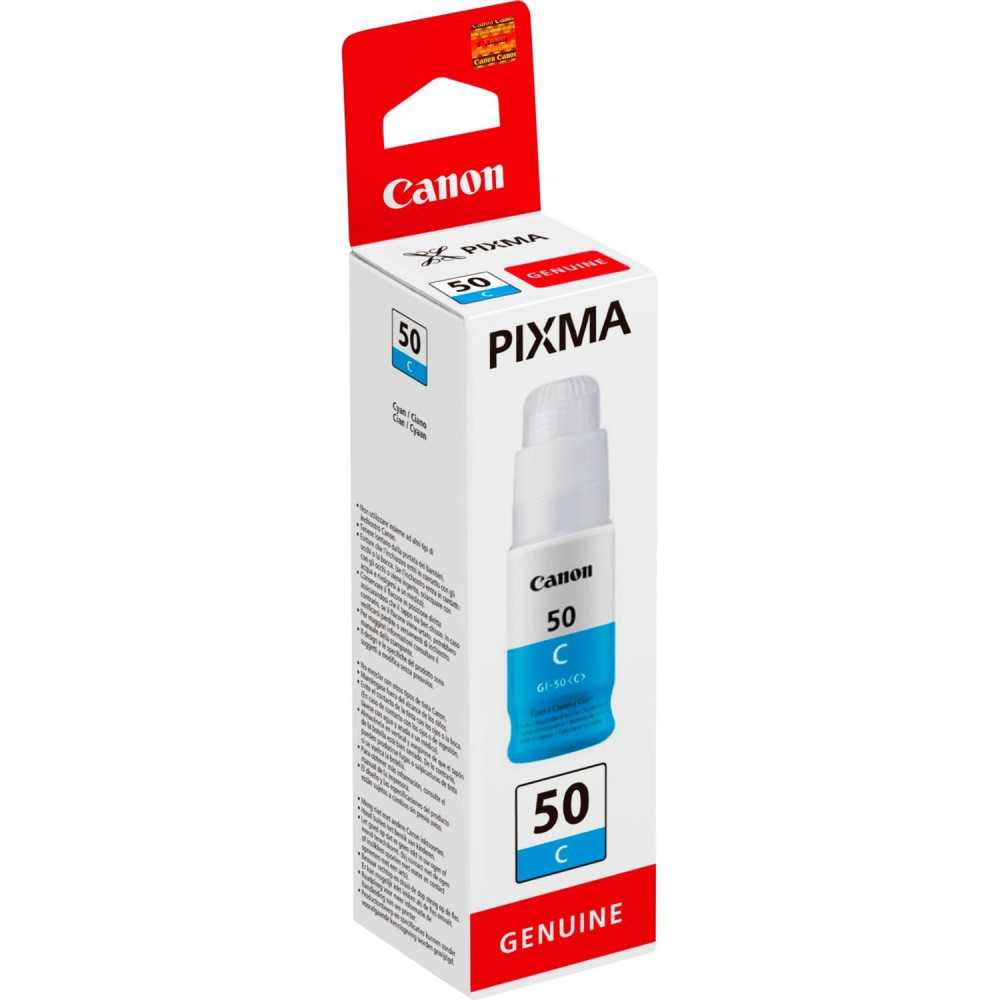 Canon GI-50 C, Resa elevata, Flacone d'inchiostro, Ciano