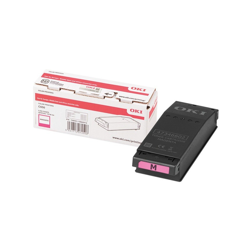 OKI 09006128 cartuccia toner 1 pz Originale Magenta