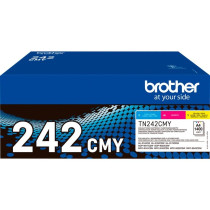 Brother TN-242CMY cartuccia toner 1 pz Originale Ciano, Magenta, Giallo