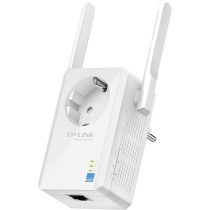 TP-Link TL-WA860RE adattatore di rete PowerLine 300 Mbit/s Collegamento ethernet LAN Wi-Fi Bianco 1 pz, Ripetitore