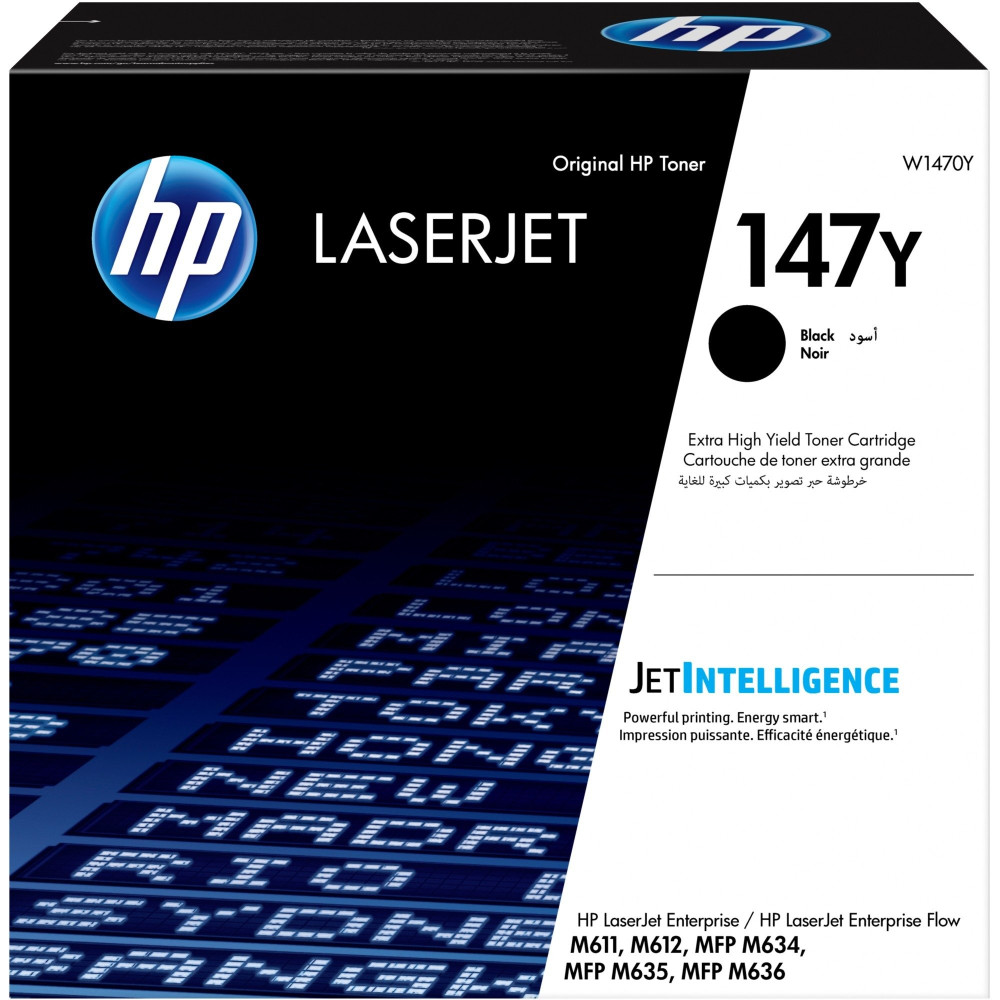 HP Cartuccia toner nero originale LaserJet 147Y ad altissima capacità