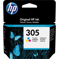 HP Cartuccia di inchiostro tricromia originale 305