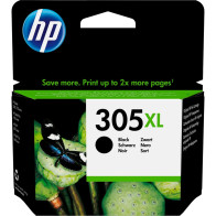 HP Cartuccia di inchiostro nero originale ad alta capacità 305XL