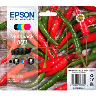 Epson 503 cartuccia d'inchiostro 4 pz Originale Resa standard Nero, Ciano, Magenta, Giallo