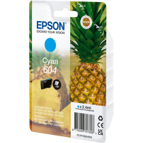 Epson 604 cartuccia d'inchiostro 1 pz Originale Resa standard Ciano