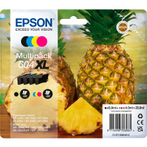Epson 604XL cartuccia d'inchiostro 4 pz Originale Resa elevata (XL) Nero, Ciano, Magenta, Giallo