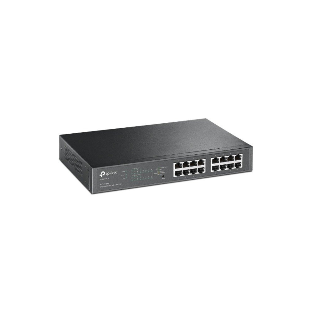 TP-Link TL-SG1016PE Gestito L2 Gigabit Ethernet (10/100/1000) Supporto Power over Ethernet (PoE) 1U Nero, Interruttore