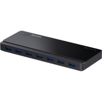 TP-Link UH700 hub di interfaccia USB 3.2 Gen 1 (3.1 Gen 1) Micro-B 5000 Mbit/s Nero, Hub USB