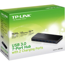 TP-Link UH720 USB 3.2 Gen 1 (3.1 Gen 1) Micro-B 5000 Mbit/s Nero, Hub USB