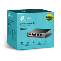 TP-Link TL-SG105S Non gestito Gigabit Ethernet (10/100/1000) Nero