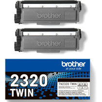 Brother TN-2320TWIN cartuccia toner 1 pz Originale Nero