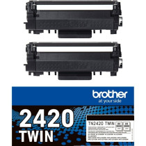 Brother TN-2420TWIN cartuccia toner 2 pz Originale