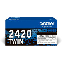Brother TN-2420TWIN cartuccia toner 2 pz Originale