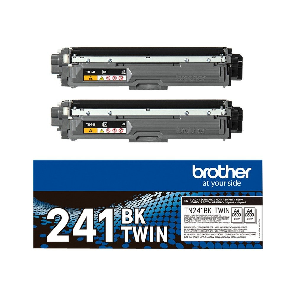 Brother TN-241BKTWIN cartuccia toner 2 pz Originale Nero