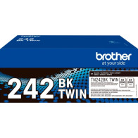 Brother TN-242BKTWIN cartuccia toner 2 pz Originale Nero