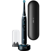 Braun iO Series 10 Adulto Spazzolino rotante-oscillante Nero, Spazzolino da denti elettrico