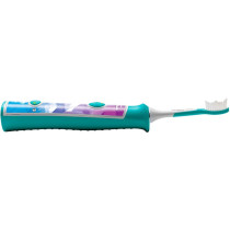 Philips Sonicare For Kids Spazzolino Elettrico Sonico Azzurro HX6322/04, Spazzolino da denti elettrico