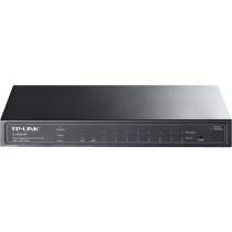 TP-Link Omada SG2210P switch di rete Gestito L2/L2+ Gigabit Ethernet (10/100/1000) Supporto Power over Ethernet (PoE) Nero, Inte
