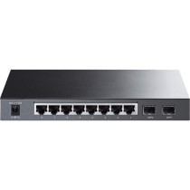 TP-Link Omada SG2210P switch di rete Gestito L2/L2+ Gigabit Ethernet (10/100/1000) Supporto Power over Ethernet (PoE) Nero, Inte