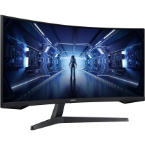 Samsung Monitor Gaming Odyssey G5 da 34'' Ultra WQHD Curvo, Monitor di gioco
