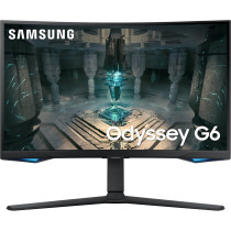 Samsung Monitor Gaming Odyssey G6 da 27'' QHD Curvo, Monitor di gioco