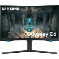 Samsung Monitor Gaming Odyssey G6 da 27'' QHD Curvo, Monitor di gioco