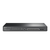 TP-Link JetStream TL-SG3210XHP-M2 switch di rete Gestito L2+ 2.5G Ethernet (100/1000/2500) Supporto Power over Ethernet (PoE) 1U