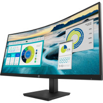 HP P34hc G4 WQHD USB-C Curved Monitor, Monitor LED